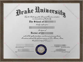 德雷克大学文凭Drake University degree1