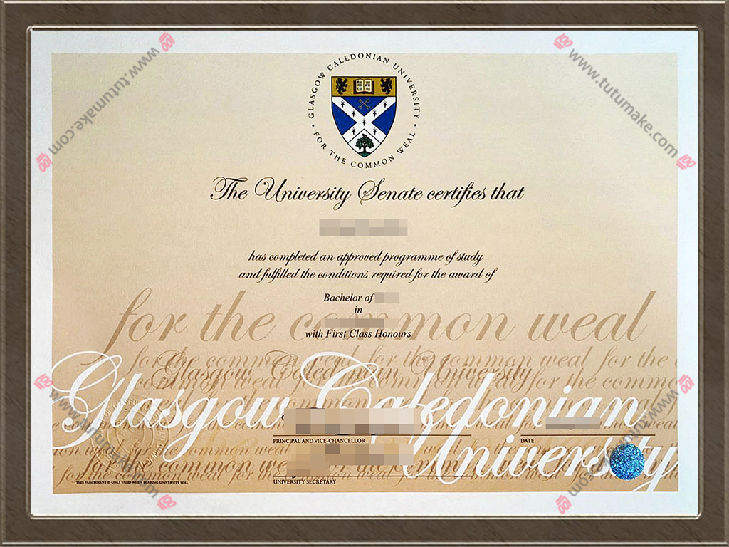 格拉斯哥卡利多尼安大学文凭GCU degreeGlasgow Caledonian University degree