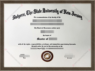 罗格斯大学纽瓦克分校文凭Rutgers University Newark degree1