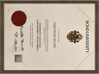 邦德大学文凭Bond University degree1