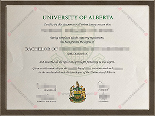 阿尔伯塔大学文凭University of Alberta degree3
