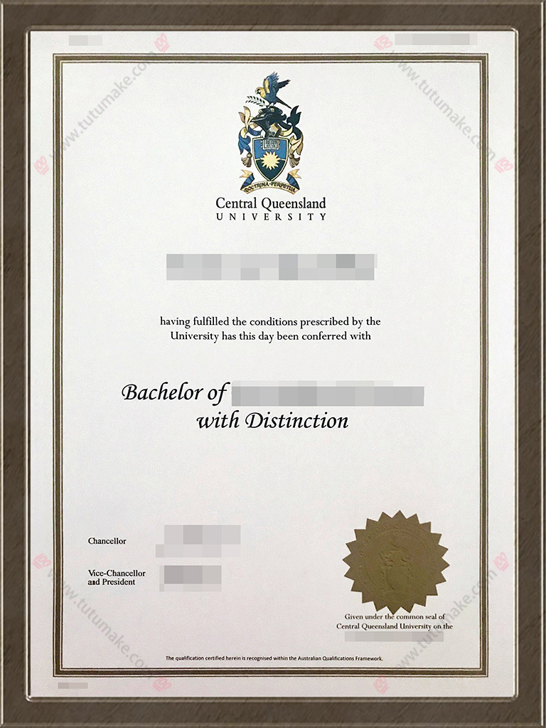 中央昆士兰大学文凭CQUniversity Australia degreeCQU degree