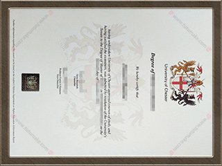 切斯特大学文凭UoC degreeUniversity of Chester degree1