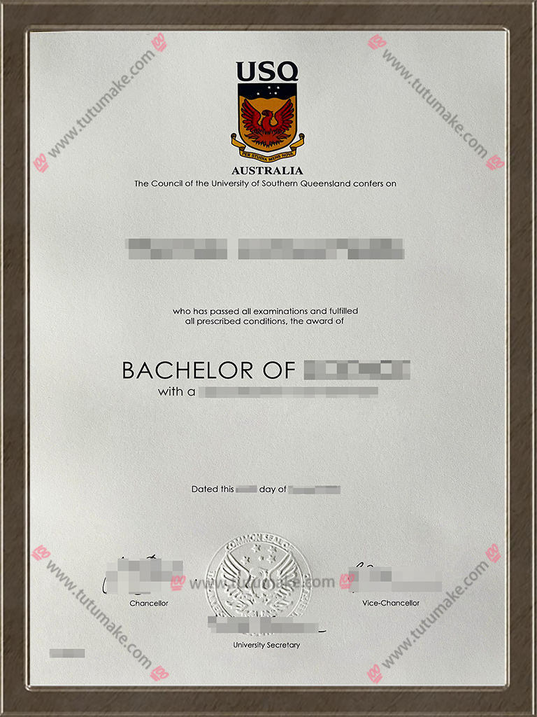 南昆士兰大学文凭USQ degreeThe University Southern Queensland degree