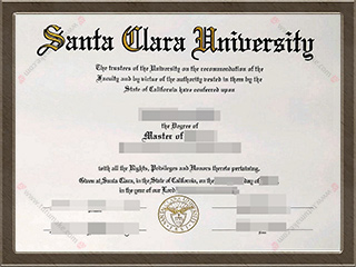 圣克拉拉大学文凭Santa Clara University degreeSCU degree1