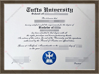 塔夫茨大学文凭Tufts University degree3