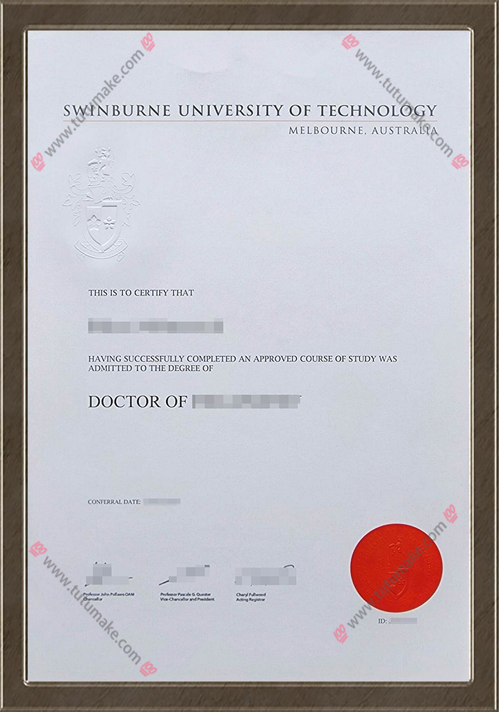 斯威本国立科技大学文凭SUT degreeSwinburne University of Technology degree