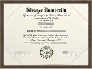 斯特雷耶大学文凭Strayer University degree1