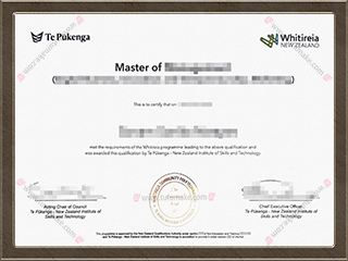 维特利亚国立理工学院文凭Whitireia Polytechnic degree1