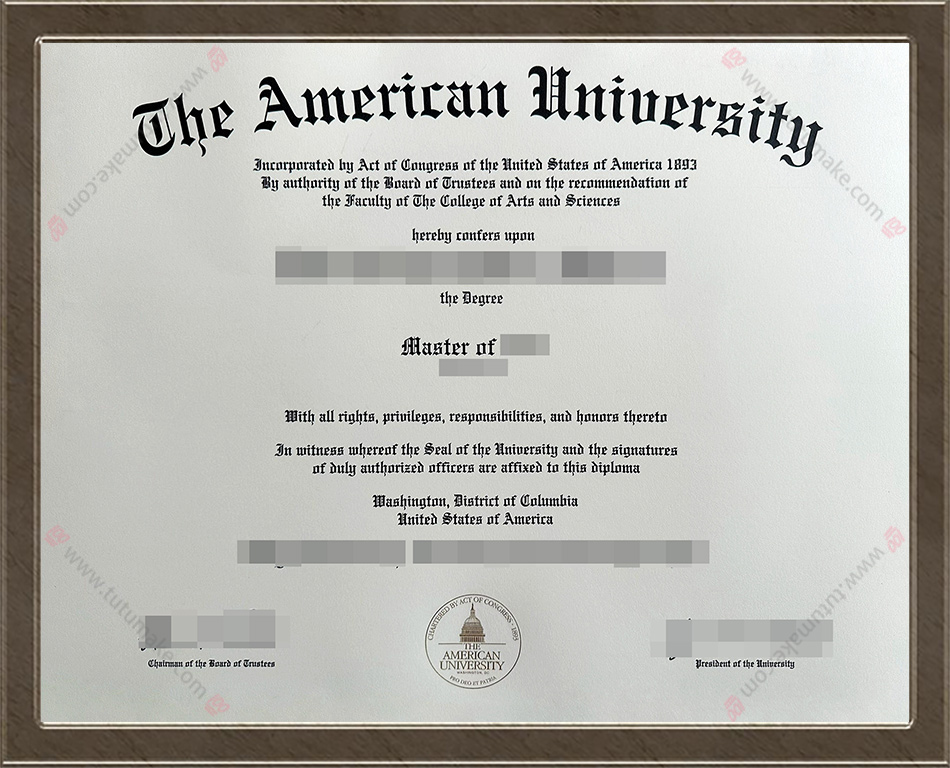 美国大学文凭American University degree