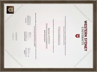 西悉尼大学文凭Western Sydney University degreeWSU degree1