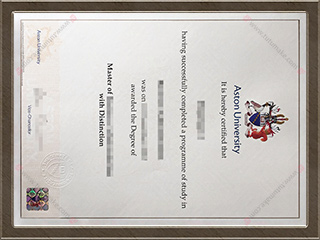 阿斯顿大学文凭Aston University degree1