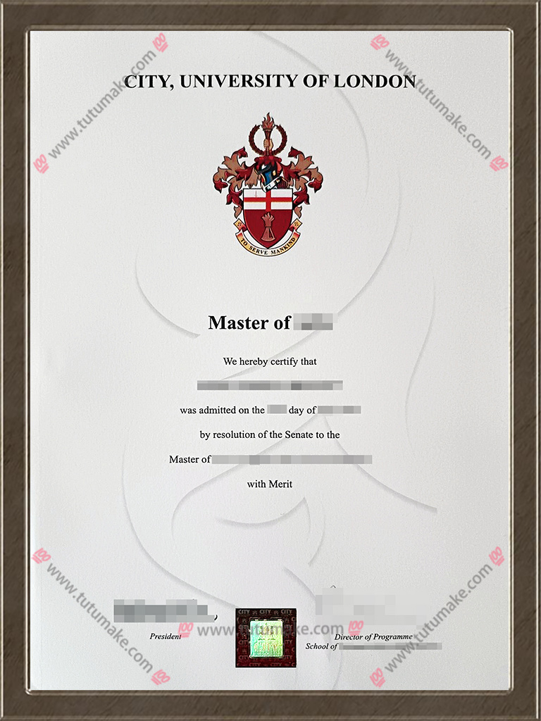 伦敦大学城市学院文凭CITY degreeCity University of London degree