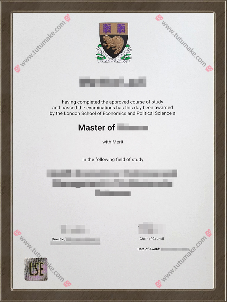 伦敦政治经济学院文凭LES degreeThe London School of Economics and Political Science degree