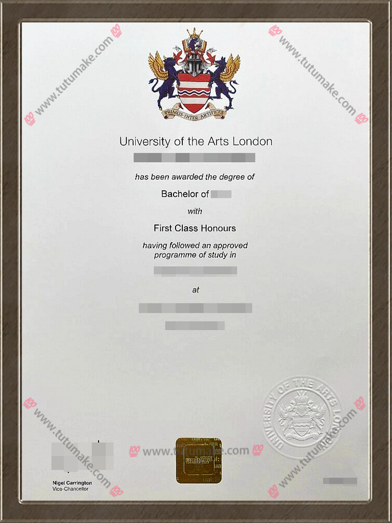伦敦艺术大学文凭UAL degreeUniversity of the Arts London degree