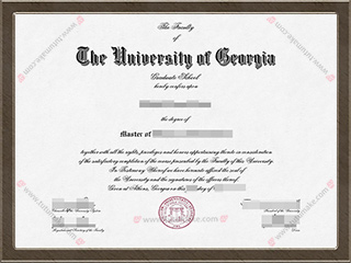 佐治亚大学文凭The University of Georgia degreeUGA degree1