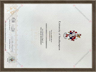 南安普顿大学文凭University of Southampton degree1