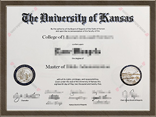 堪萨斯大学文凭University of Kansas degreeKU degree1