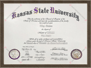 堪萨斯州立大学文凭Kansas State University degreeKSU degree1