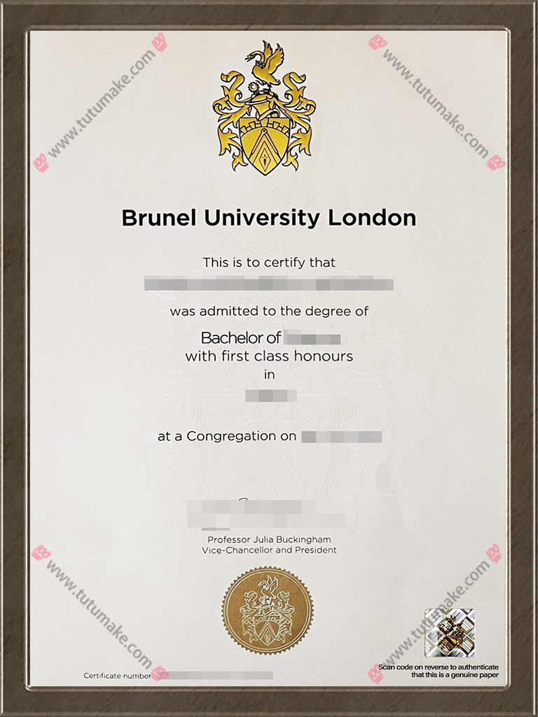 布鲁内尔大学文凭Brunel University London degreeBrunel degree