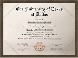 德克萨斯大学达拉斯分校文凭UTD degreeUniversity of texas at dallas degree1