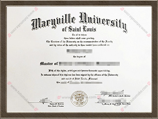 玛丽维尔大学文凭Maryville University of Saint Louis degree1