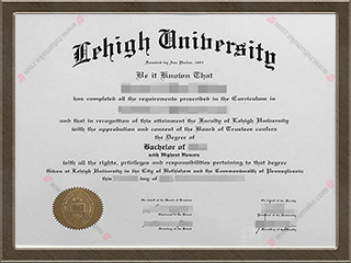 理海大学文凭Lehigh University degree1