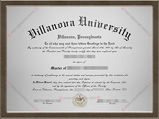 维拉诺瓦大学文凭Villanova University degree1