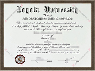 芝加哥洛约拉大学文凭Loyola University Chicago degree1
