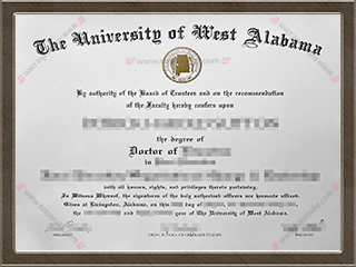 西阿拉巴马大学文凭The University of West Alabama degreeUWA degree1