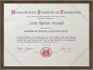 麻省理工学院毕业证Massachusetts Institute of Technology degreeMIT degree1