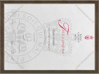 皇家音乐学院文凭RCM degreeRoyal College of Music degree1