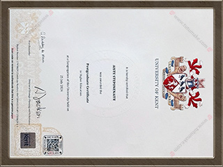 肯特大学文凭UKC degreeUniversity of Kent degree1