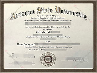 亚利桑那州立大学文凭ASU degreeArizona State University degree1