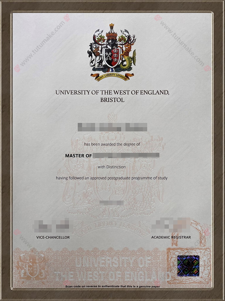 西英格兰大学文凭UWE degreeUniversity of the West of England degree