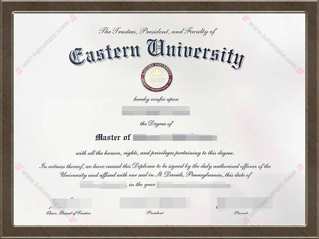 东部大学文凭Eastern University degree