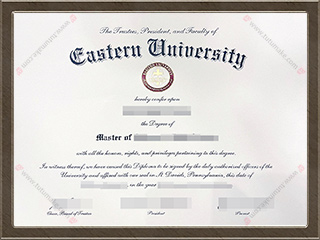 东部大学文凭Eastern University degree1