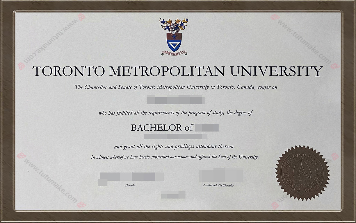 多伦多都市大学文凭TMU degreeToronto Metropolitan University degree