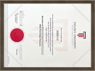 泰莱大学文凭Taylors University degree1