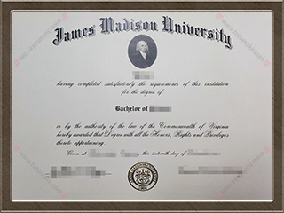 詹姆斯麦迪逊大学文凭JMU degreeJames Madison University degree1