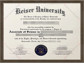 凯泽大学文凭Keiser University degree1