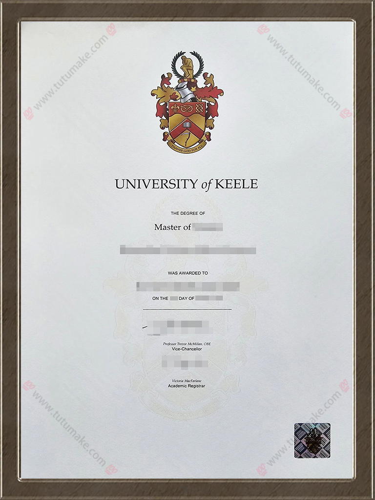 基尔大学文凭Keele University degree