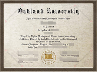 奥克兰大学文凭Oakland degreeOakland University degreeOU degree1