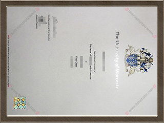 伍斯特大学文凭University of Worcester degree1
