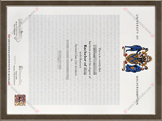 伍尔弗汉普顿大学文凭University of Wolverhampton degreeUoW degree1