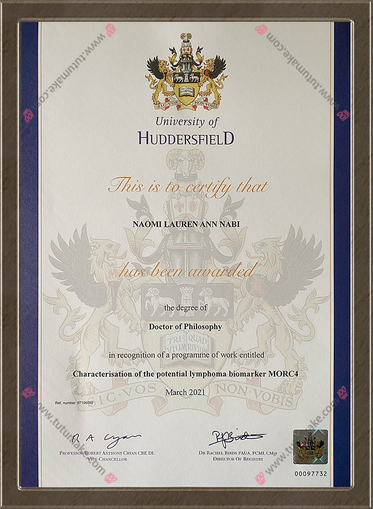 哈德斯菲尔德大学文凭HUD degreeUniversity of Huddersfield degree