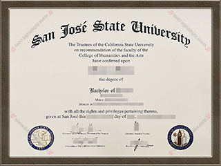 圣何塞州立大学文凭San Jose State University degree1
