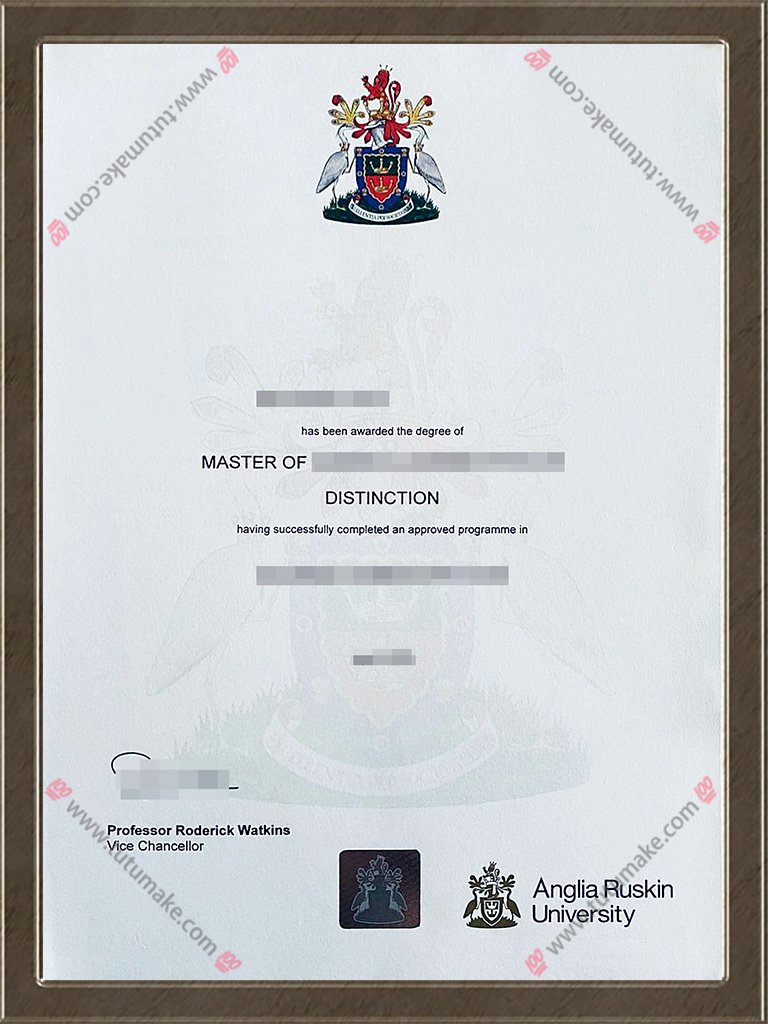 安格利亚鲁斯金大学文凭Anglia Ruskin University degreeARU degree