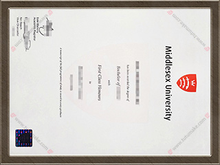 密德萨斯大学文凭Middlesex University degree1