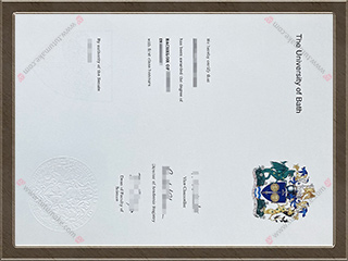 巴斯大学文凭University of Bath degree1